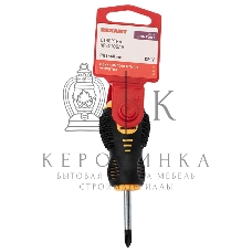 Отвертка крестовая Rexant PH 1х40 мм, двухкомпонентная рукоятка