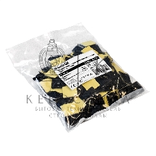 Самоклеющаяся площадка для крепления стяжек ExeGate EX293146RUS STM3030B-100 (30х30 мм, halogen free, -40°C - +85°C, черная, 100 шт)