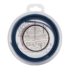 Трубка термоусаживаемая Rexant 10.0/5.0мм синяя. ролик 2.44м