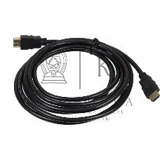 Кабель аудио-видео High Speed ver.1.4 HDMI (m)/HDMI (m) 3м. позолоченные контакты черный