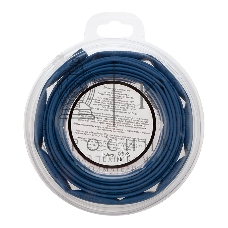 Трубка термоусаживаемая Rexant 6.0/3.0мм синяя. ролик 2.44 м