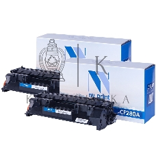 Картридж NVP совместимый NV-CF280A-SET2 для HP LaserJet Pro 400 MFP M425dn/ 400 MFP M425dw/ 400 M401dne/ 400 M401a/ 400 M401d/ 400 M401dn/ 400 M401dw (2700k) (2 шт)
