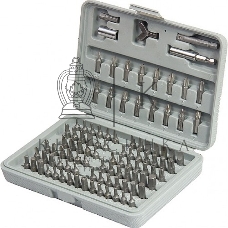 Набор бит Sparta адаптеры для бит crv 100предм. в пласт. боксе