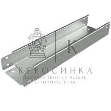 Лоток листовой неперфорированный 100х50 L3000 сталь 0.55мм LN50х100х0.55 