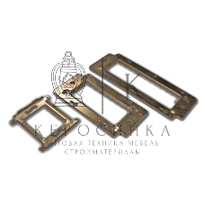 Металлический суппорт для установки 45х90