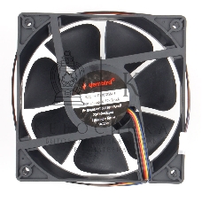 Вентилятор для корпуса Gembird черный, 120 мм, 2500 об/мин, 38.65 дБ, 4 pin