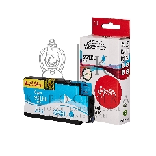 Картридж струйный Sakura CN046AE (№951XL Cyan) для HP, голубой, 26 мл., 1500 к.