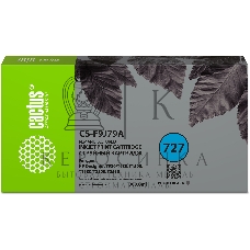 Картридж струйный Cactus CS-F9J79A 727 фото черный (300 мл) для HP DJ T920/T930/T1500/T1530/T2500/T2530