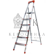 Стремянка FIT 65334стальная 6 ступеней вес 9.1кг
