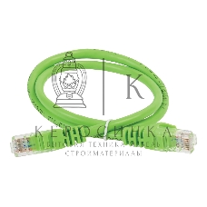 Патч-корд ITK PC02-C5EUL-2M UTP вилка RJ-45-вилка RJ-45 cat.5е 2м зеленый LSZH (уп.:1шт)