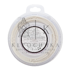 Трубка термоусаживаемая Rexant 8.0/4.0мм белый ролик 2.44 м