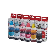 Контейнеры с чернилами Sakura SIC13T673BA (673-6 цветов) для Epson, черный,голубой, пурпурный, желтый, светло-голубой, светло-пурпурный), 70 мл*5