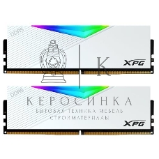 Оперативная память XPG Lancer, DDR5, 64GB (2x32GB), 6000MHz, CL30, DIMM, с радиаторами, белый