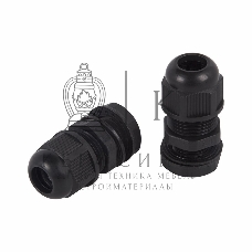 Кабельный ввод Rexant MG-16 (10-6 мм) черный