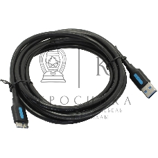 Кабель Vention USB 3.0 AM/micro B - 3 м. Кабель Vention USB 3.0 AM/micro B - 3 м.