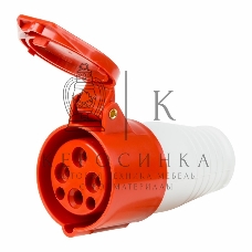 Розетка Rexant 214 переносная 3Р+РЕ 16А 380В IP44