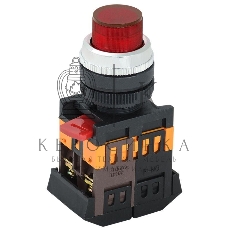 Кнопка ABLFP-22 кр. 1з+1р IEK BBT20-ABLFP-K04