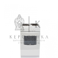 Плита электрическая De Luxe 5003.17Э белый, конфорок 3 электрических, духовка 46 л, 50 см x 85 см x 50 см