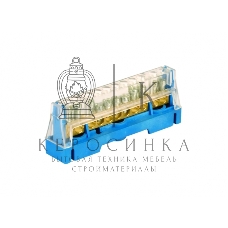 Клемма винт. п/п 11х5.3ммх1 зел. на DIN-рейку ДКС T1611