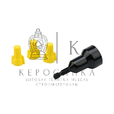 Соединительный изолирующий зажим Rexant с лепестками СИЗ-11 ø 9,8 мм (0,75-6 мм²), желтый (100 шт./уп.)