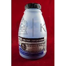 Тонер для Kyocera TK-5150C, P6035/M6035/M6535 Cyan (фл. 140г) Black&White Premium