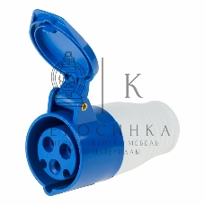 Розетка Rexant 213 переносная 2Р+РЕ 16А 220В IP44