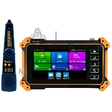 Универсальный монитор-тестер Tezter TIP-H-T-5 AHD/CVI/TVI/CVBS и IP-видеосистем (Базовая модель + детектор кабельной трассы)