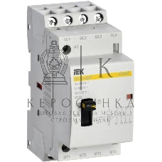 Контактор модульный КМ20-40МР AC с ручным управ. KARAT IEK MKK12-20-40