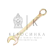 Ключ комбинированный Rexant 22 мм, желтый цинк