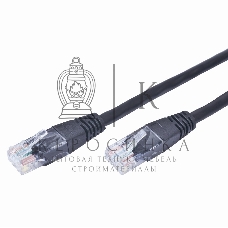 Патч-корд FTP Cablexpert cat.6, 1м, литой, многожильный, черный