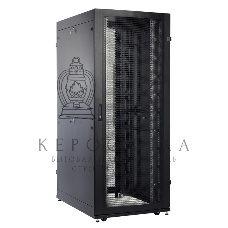 Шкаф серверный ЦМО ШТК-СП-42.8.12-48АА-9005 42U 800x1200 мм пер. дв. перфор. задн. дв. перфор. 2-хст. 2 бок. пан. 1350 кг черный