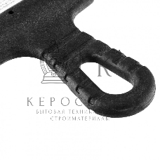 Шпатель Sparta из нержавеющей стали, 350 мм, зуб 10х10 мм, пластмассовая рукоятка