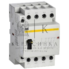 Контактор модульный КМ40-40МР AC с ручным управ. KARAT IEK MKK22-40-40