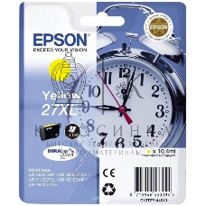 Картридж струйный Epson 27XL T2714 (C13T27144022/C13T27144020) желтый, 10,4 мл. (1100 стр.), для WF7110/7610/7620