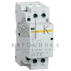 Контактор модульный КМ63-20М AC IEK MKK11-63-20