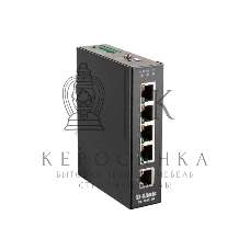 Коммутатор промышленный неуправляемый D-Link DIS-100E-5W/A1A с 5 портами 10/100Base-TX, функцией энергосбережения и поддержкой QoS
