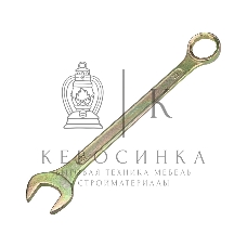 Ключ комбинированный Rexant 19 мм, желтый цинк