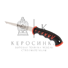 Ножовка по гипсокартону Rexant 180 мм, две рабочие кромки полотна, двухкомпонентная рукоятка