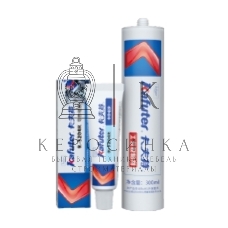 Клей однокомпонентный силиконовый термопроводящий Kafuter K-5204К 300 мл