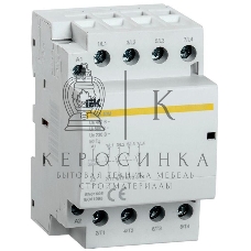 Контактор модульный КМ63-40М AC/DC IEK MKK21-63-40 IEK