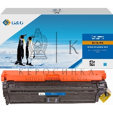Картридж лазерный G&G GG-CE741A голубой (7300стр.) для HP CLJ CP5220/CP5221