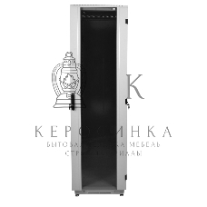 Шкаф телекоммуникационный напольный 33U (600x800) дверь стекло, черный (ШТК-М-33.6.8-1ААА-9005)