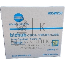 Тонер-картридж Konica-Minolta bizhub C3351/C3851 желтый TNP-49Y