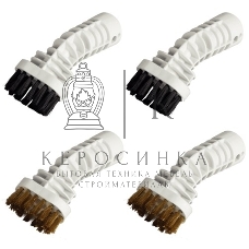 Насадка AENO Plastic scraper brush+Metal scraper brush for steam mop SM1