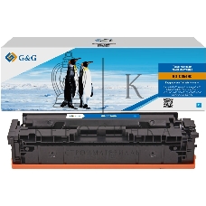 Картридж лазерный G&G GG-C054HC голубой (2300 стр.) для Canon LBP621/623 MF641/643/645