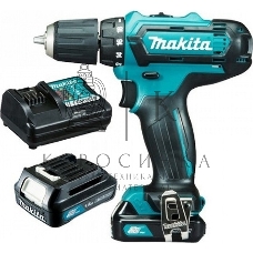 Дрель-шуруповерт аккумуляторная Makita DF333DWYE Аккумуляторная, Кейс