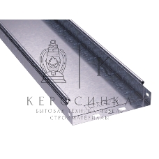 Лоток листовой неперфорированный 50х50 L3000 сталь 0.7мм ДКС 35020