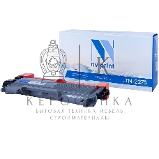 Картридж NVPrint совместимый Brother TN-2275T для HL-2240R/2240DR/2250DNR/DCP-7060DR/7065DNR/7070DWR/MFC-7360NR/7860DWR/FAX-2845R/FAX-2940R (2600k)