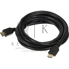 Кабель аудио-видео Buro 2.0 HDMI (m)/HDMI (m) 3м. позолоченные контакты черный HDMI 2.0 BHP