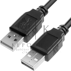 Кабель Greenconnect 1.5m USB 2.0, AM/AM, черный, 28/28 AWG, экран, армированный, морозостойкий, GCR-UM2M-BB2S-1.5m GreenconnectКабель 1.5m USB 2.0, AM/AM, черный, 28/28 AWG, экран, армированный, морозостойкий, GCR-UM2M-BB2S-1.5m